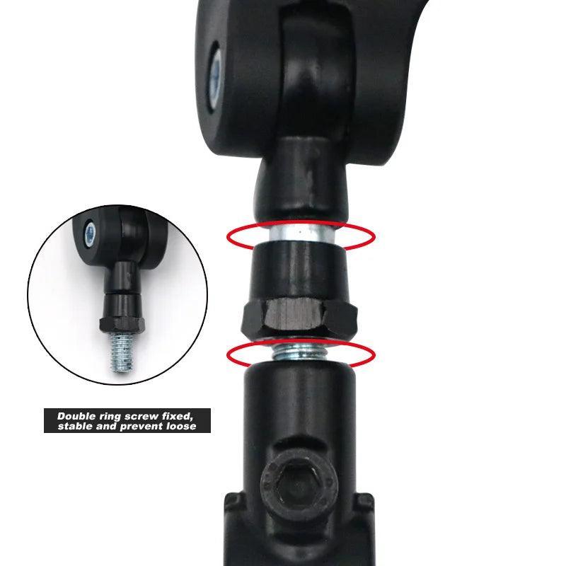 Bicycle Rear View Mirror Bike Cycling Clear Wide Range Back Sight Rearview Reflector Adjustable Handlebar Left Right Mirror - Franklyn & Page E-Bike Emporium