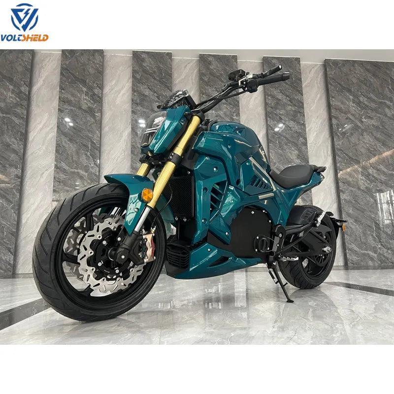 KAWASAKI Fast Type 2 Charge Long Range (Speed 100mph)(180mile range) Electric Motorcycle Superbike 120Ah 20kw 72v