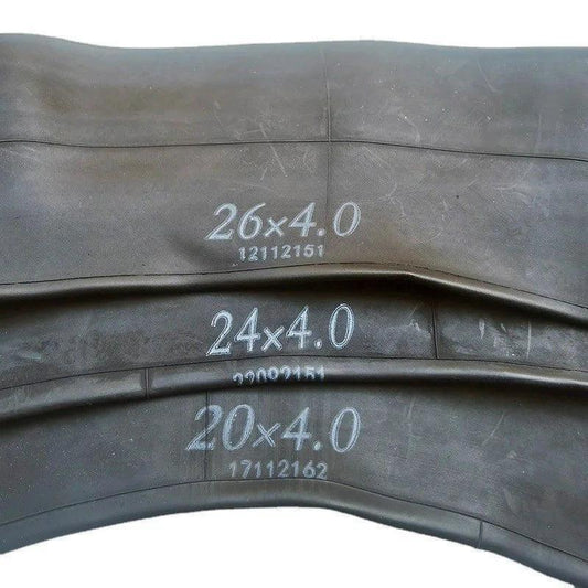 Bike Tyre MTB Fat Inner Tube Tyre 20" 24" 26" *4.0 Snowmobiles Mountain Bike Bicycle Tyre Rubber Inner Tubes - Franklyn & Page Emporium