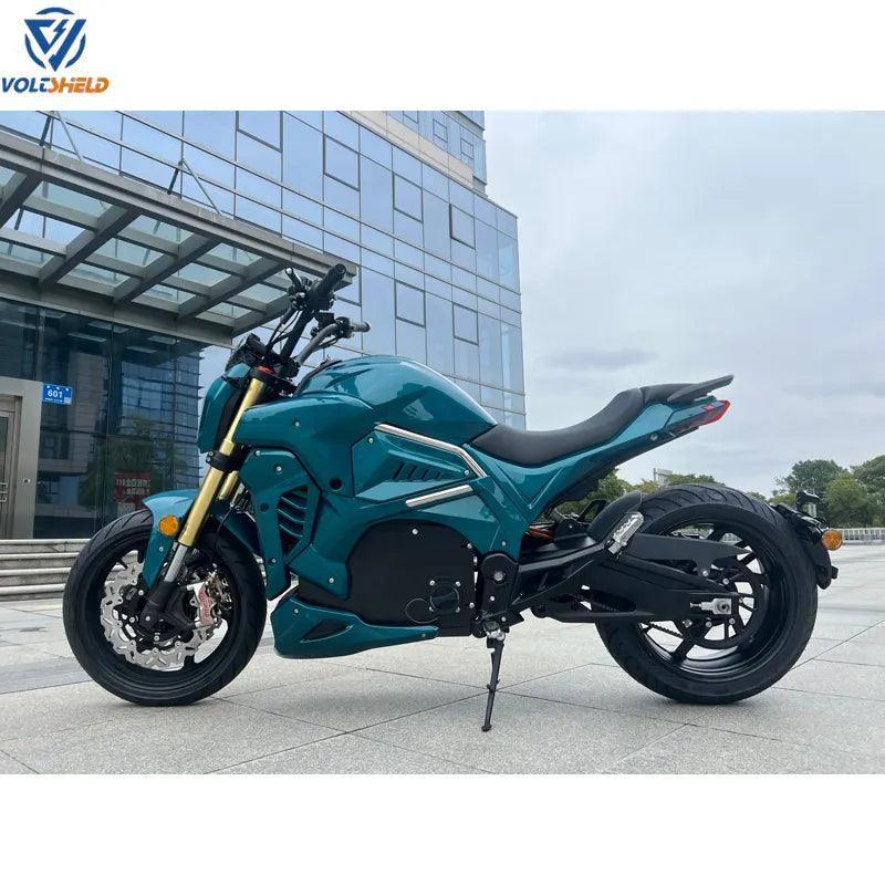 KAWASAKI Fast Type 2 Charge Long Range (Speed 100mph)(180mile range) Electric Motorcycle Superbike 120Ah 20kw 72v