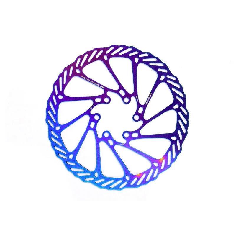 Colorful Mountain Bike Hollow Disc Brake Disc Electric Bicycle Brake Rotor 120/140/145/160/180mm Scooter Bicycle Accessories