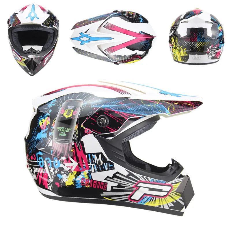 Motorcycle helmet children & Adluts off-road helmet bike downhill AM DH cross capacete motocross casco para motociclista - Franklyn & Page Emporium