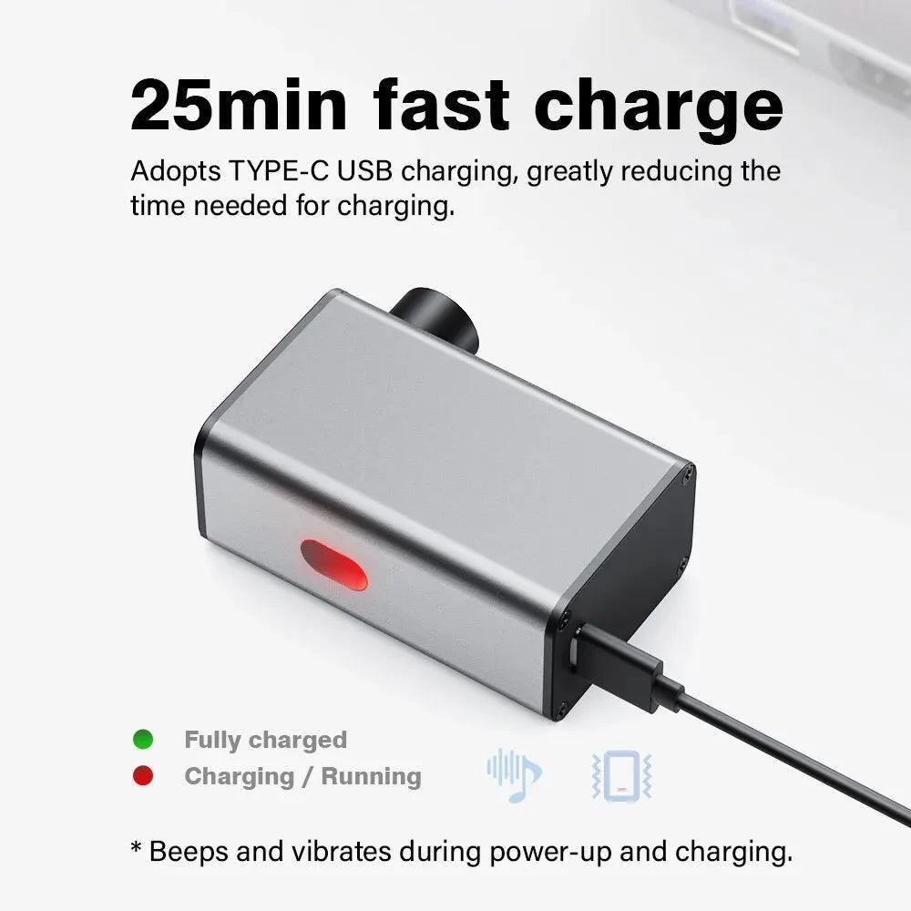 Mini Electric Air Pump Portable tire Cordless FV AV Inflator - Franklyn & Page Emporium