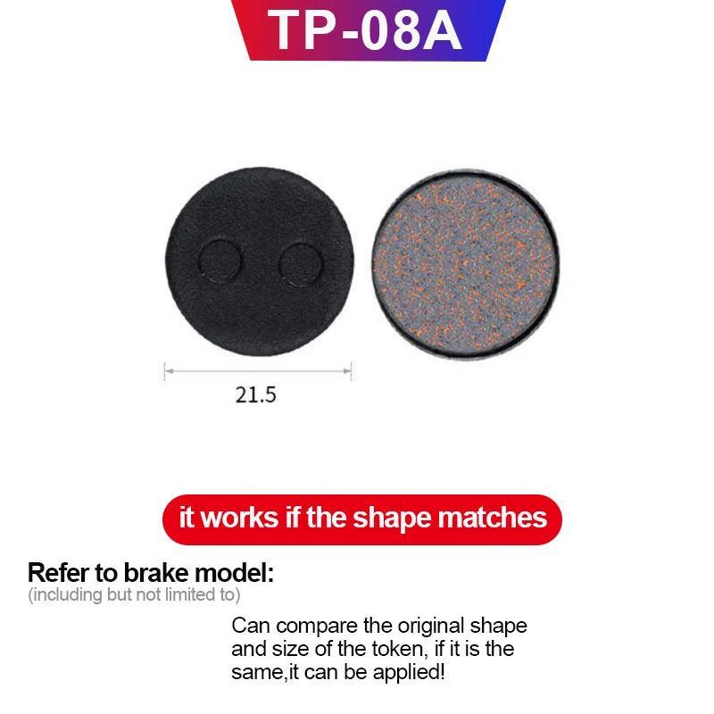 MTB Bicycle Hydraulic Disc Brake Pads For b01s SHIMANO SRAM AVID HAYES Magura ZOOM Cycling Bike Parts Semi-Metallic Brake Pad - Franklyn & Page Emporium