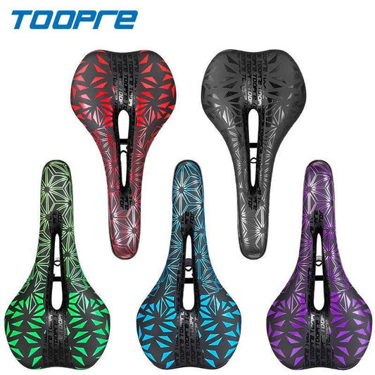 Bicycle Saddle MTB Mountain Road Bike Seat PU Leather Gel Filled Cycling Cushion Comfortable Shockproof Bicycle Saddle - Franklyn & Page Emporium
