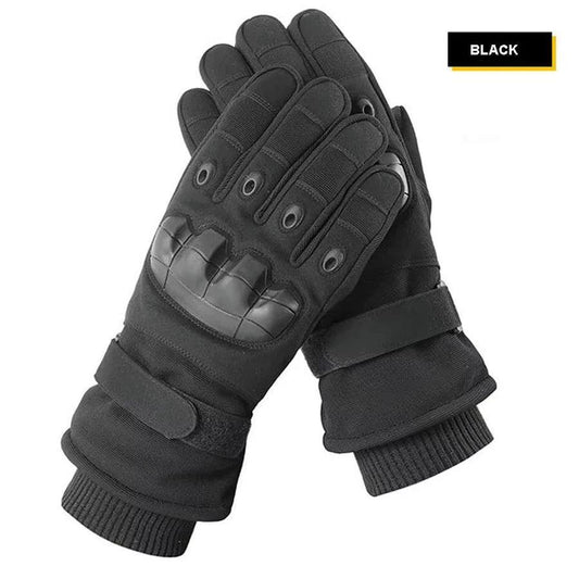1Pair ColdProof Winter Gloves,Motorcycle Touchscreen Outdoor Hunting Protection Mountaineering Skiing Full Finger Gloves
