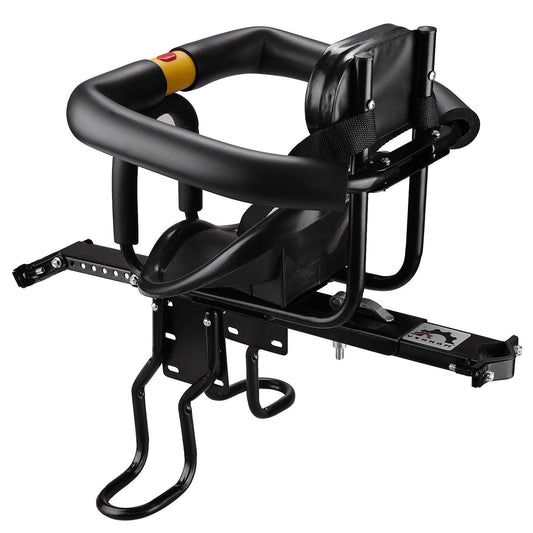 Safety Child Bicycle Seat Bike Front Baby Seat Kids Saddle with Foot Pedals Support Back Rest for MTB Road Bike - Franklyn & Page Emporium