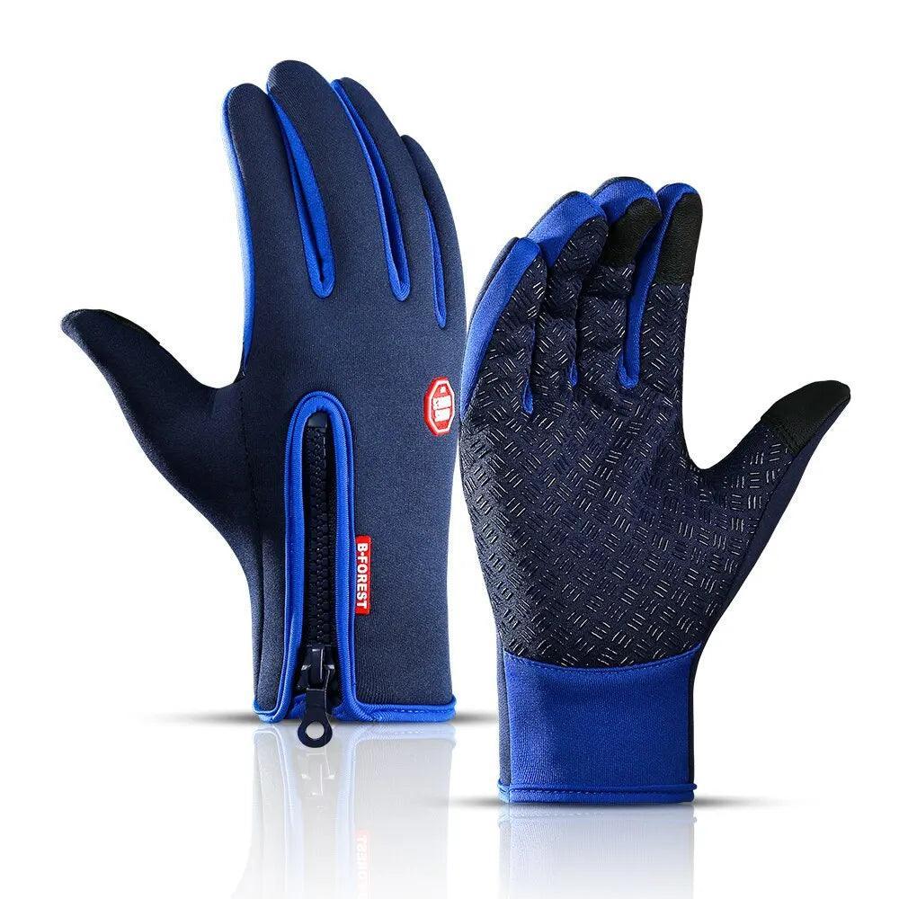 Warm Cycling Gloves Thermal Outdoor Sport Running Bicycle Ski Gloves for Camping Hiking Motorcycle Gloves Men