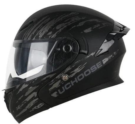 Premium DOT Approved Helmets Crash Motorbike Protective Gear Men Women Flip Up Helmet Motorcycle Visor - Franklyn & Page Emporium