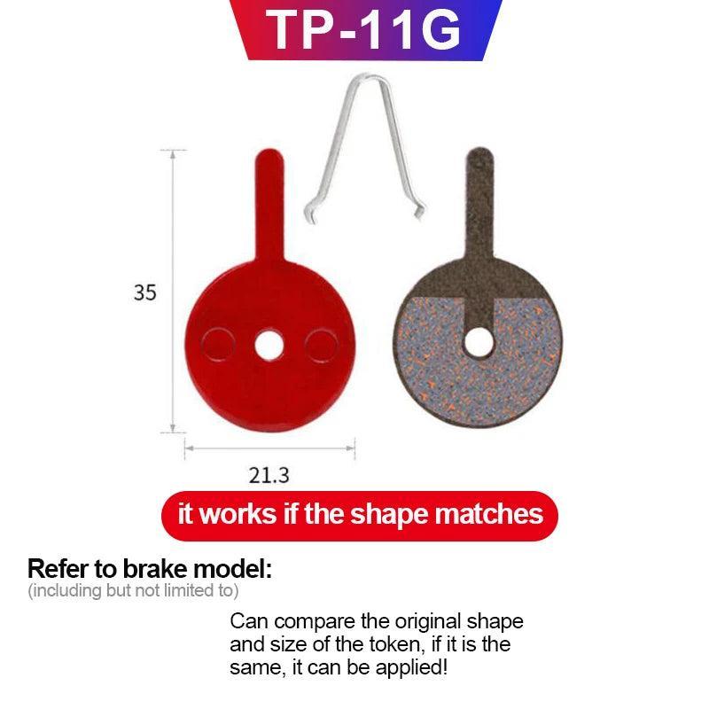 MTB Bicycle Hydraulic Disc Brake Pads For b01s SHIMANO SRAM AVID HAYES Magura ZOOM Cycling Bike Parts Semi-Metallic Brake Pad - Franklyn & Page Emporium