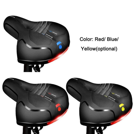 Bike Seat Comfortable & Breathable Bicycle Saddle Cushion Water-Resistant with Dual Shock Absorbing for MTB Mountain Road Bike - Franklyn & Page Emporium