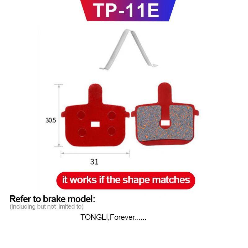 MTB Bicycle Hydraulic Disc Brake Pads For b01s SHIMANO SRAM AVID HAYES Magura ZOOM Cycling Bike Parts Semi-Metallic Brake Pad - Franklyn & Page Emporium
