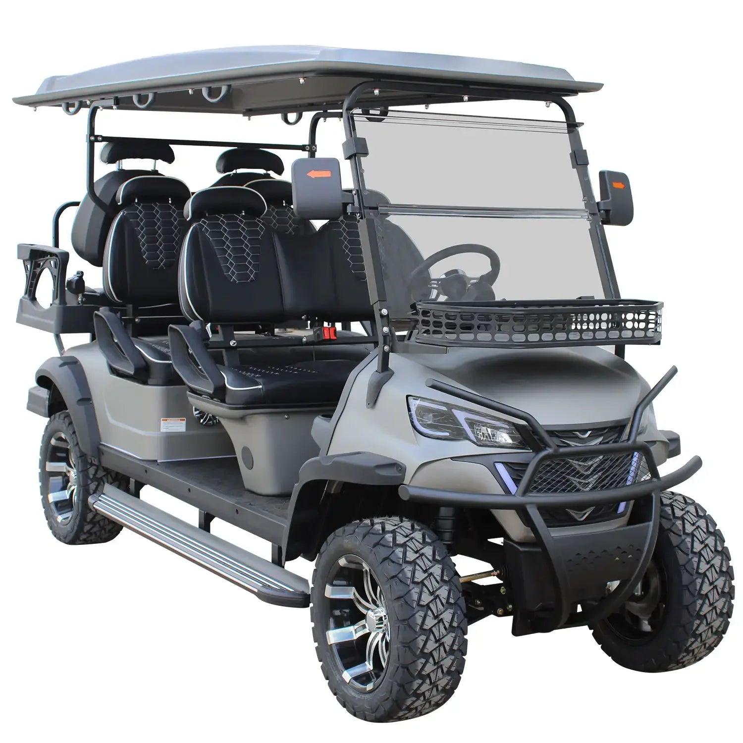 Golf Cart 4 Wheel Drive Street Legal Lithium Battery 2 4 6 8 Seater Electric Lifted Golf Cars Buggy Adult for Sale - Franklyn & Page E-Bike Emporium