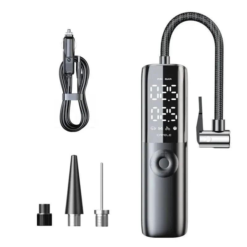 Car Tire Air Pump 12V 150PSI Air Compressor Portable Wired Electric Inflator For Car Motorcycle Bicycle with Extended Power Cord - Franklyn & Page Emporium