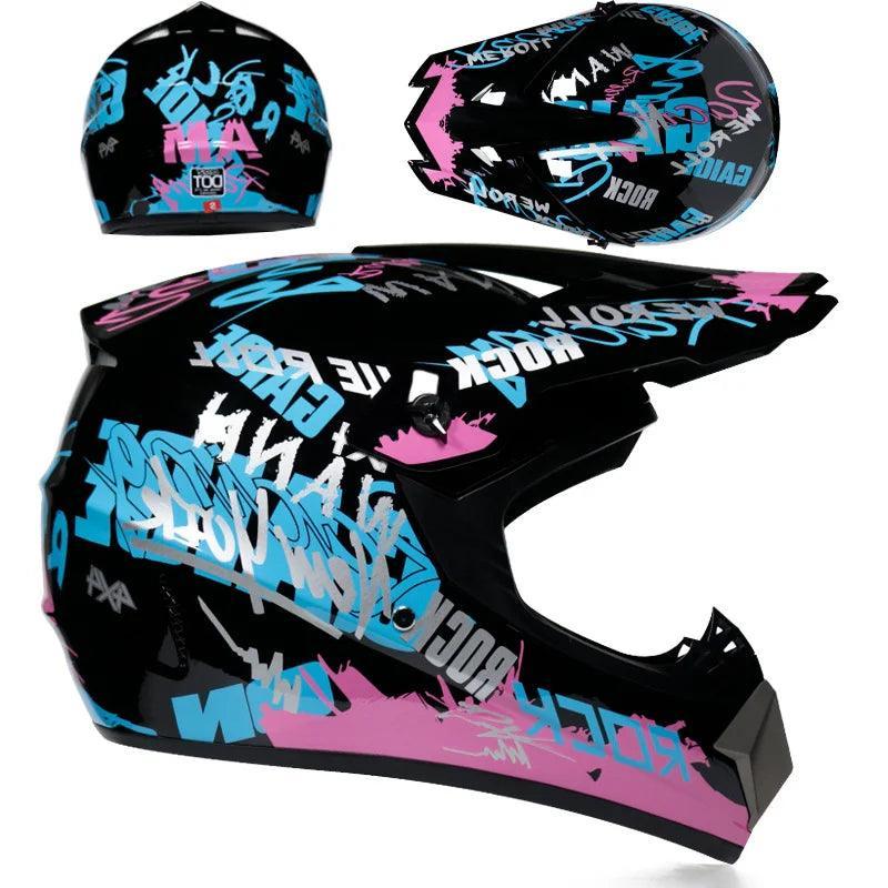 Motorcycle helmet children & Adluts off-road helmet bike downhill AM DH cross capacete motocross casco para motociclista - Franklyn & Page Emporium