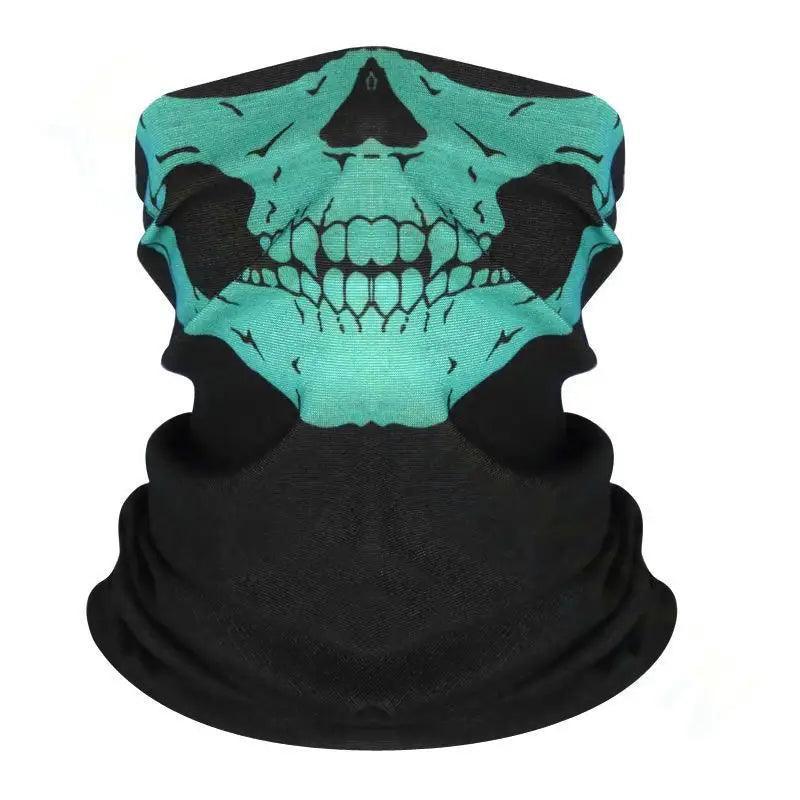 Bicycle Ski Skull Half Face Mask Ghost Scarf Multi Use Neck Warmer Cod Маска От Вируса Masque Tissu Mascara Para Rosto - Franklyn & Page E-Bike Emporium