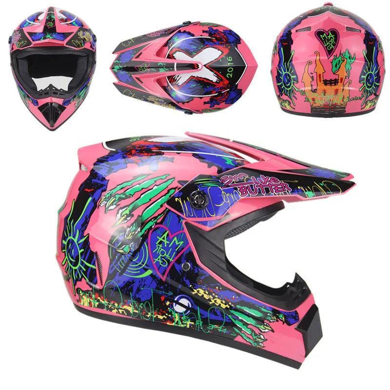 Motorcycle helmet children & Adluts off-road helmet bike downhill AM DH cross capacete motocross casco para motociclista - Franklyn & Page Emporium
