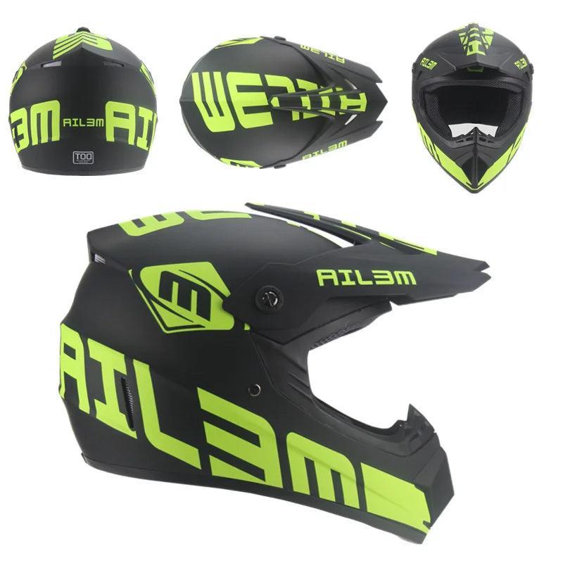 Motorcycle helmet children & Adluts off-road helmet bike downhill AM DH cross capacete motocross casco para motociclista - Franklyn & Page Emporium