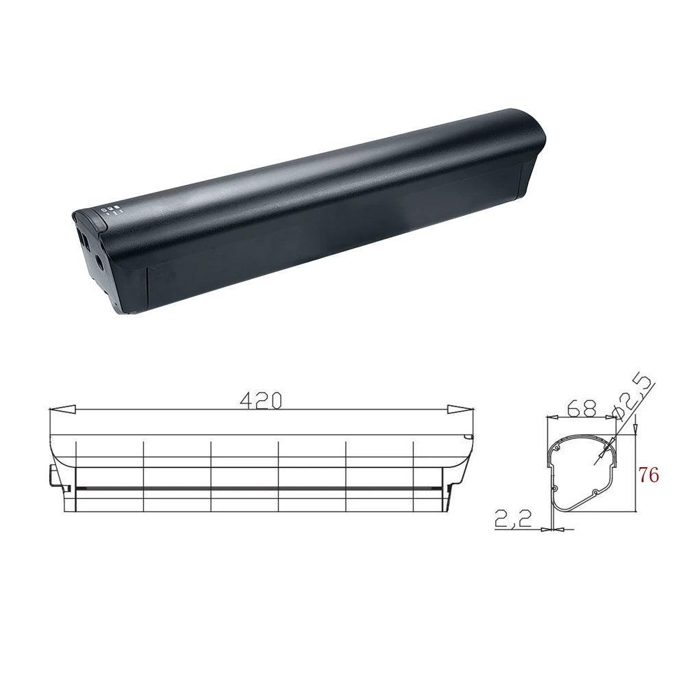 Replacement Macwheel Li-ion Ebike Battery Pack 36V 48V 10.4Ah 500W 750W Electric Bike GEN3 The Flex Stride Hybrid E-Bike - Franklyn & Page Emporium