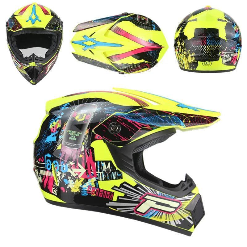 Motorcycle helmet children & Adluts off-road helmet bike downhill AM DH cross capacete motocross casco para motociclista - Franklyn & Page Emporium