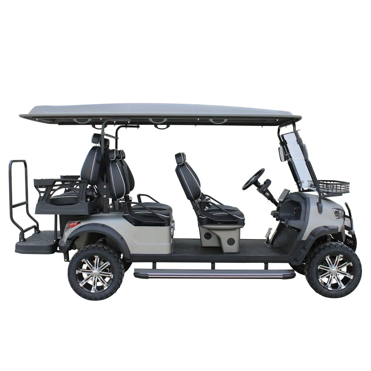 Golf Cart 4 Wheel Drive Street Legal Lithium Battery 2 4 6 8 Seater Electric Lifted Golf Cars Buggy Adult for Sale - Franklyn & Page E-Bike Emporium