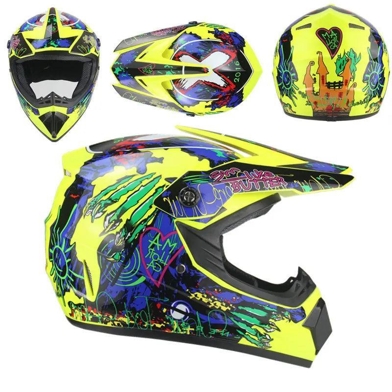 Motorcycle helmet children & Adluts off-road helmet bike downhill AM DH cross capacete motocross casco para motociclista - Franklyn & Page Emporium