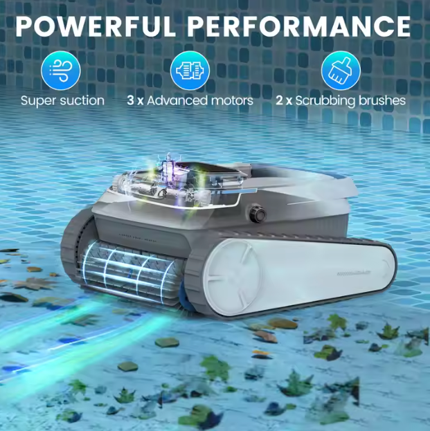 AIRROBO Cordless Swimming Pool Automatic Wall Climbing Underwater Pool Smart Robot Cleaner