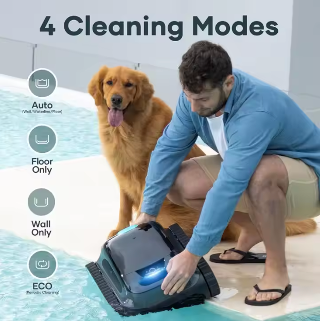 2025 New Arrival Robotic Swimming Pool Cleaner Robot Vacuum – Automatic Robot Pool Cleaner