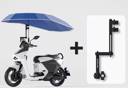 2025 New Enlarged Electric Vehicle Special Umbrella Foldable Shrinkable Reinforcement Super Wind-resistant Sunshade/Rain