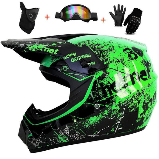Motorcycle Helmet + 3 gifts - Off-road Motorbike Downhill AM DH Cross Capacete Motocross Casco helmets - Franklyn & Page Emporium