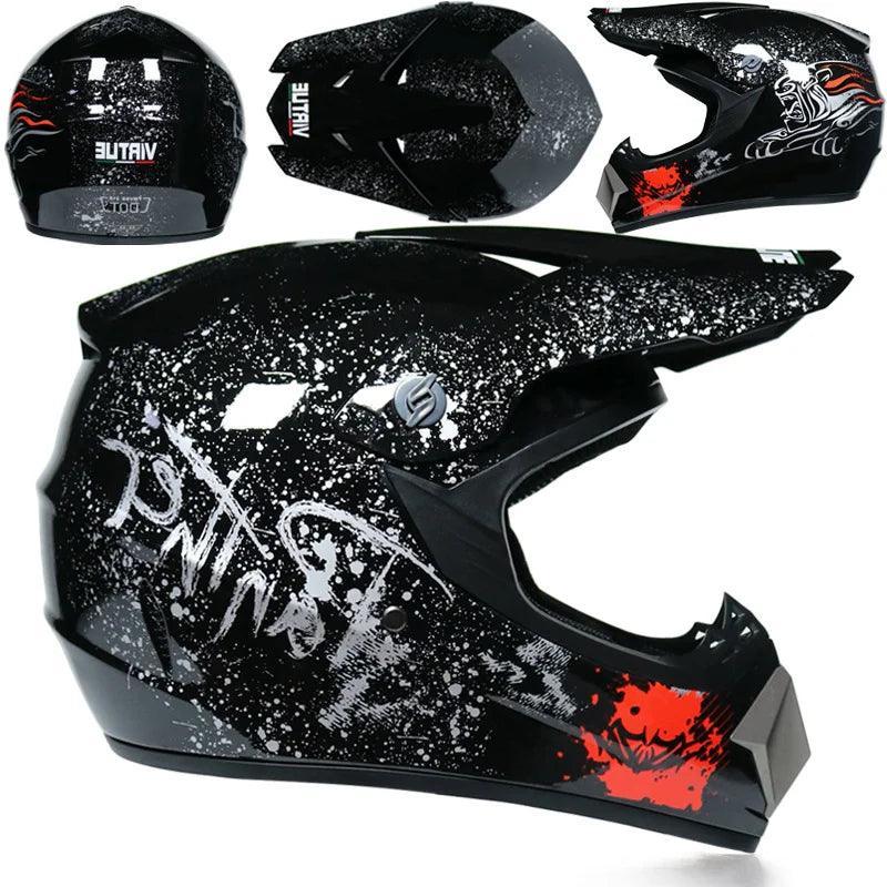 Motorcycle helmet children & Adluts off-road helmet bike downhill AM DH cross capacete motocross casco para motociclista - Franklyn & Page Emporium