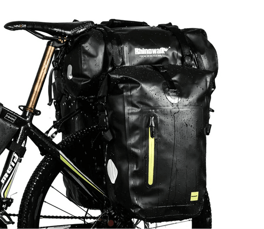 Rhinowalk Full Waterproof Bicycle Luggage Bags Multi Travel Bag Road Bike Rear Rack Trunk Cycling Saddle Storage Pannier 20L 27L - Franklyn & Page Emporium
