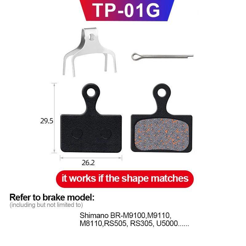 MTB Bicycle Hydraulic Disc Brake Pads For b01s SHIMANO SRAM AVID HAYES Magura ZOOM Cycling Bike Parts Semi-Metallic Brake Pad - Franklyn & Page Emporium