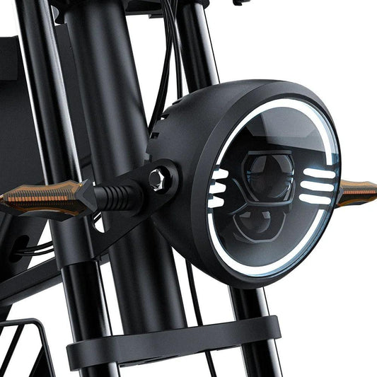 Retro Dirt Fat Tire E-bike 1500w Motor Long Range 20x4.0 City Off-Road Fat Ebike Electric Bicycle - Franklyn & Page Emporium