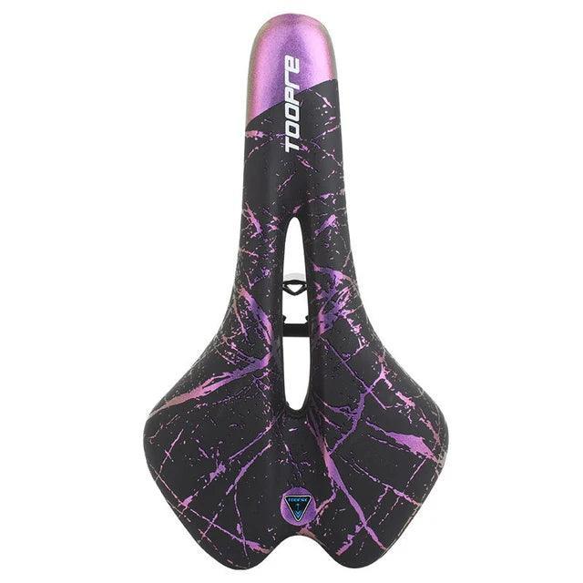 Bicycle Saddle MTB Mountain Road Bike Seat PU Leather Gel Filled Cycling Cushion Comfortable Shockproof Bicycle Saddle - Franklyn & Page Emporium