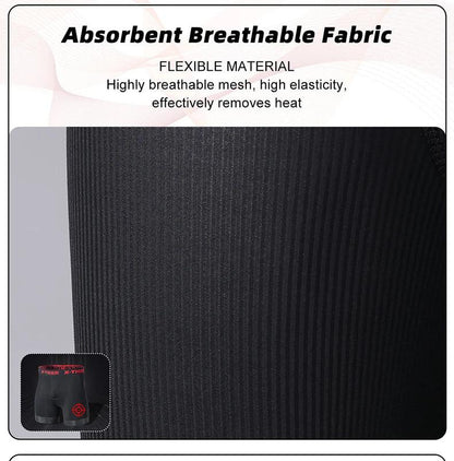 X-TIGER Men's Cycling Underwear Shorts 5D Padded Sports Riding Bike Bicycle MTB Liner Shorts with Anti-Slip Leg Grips