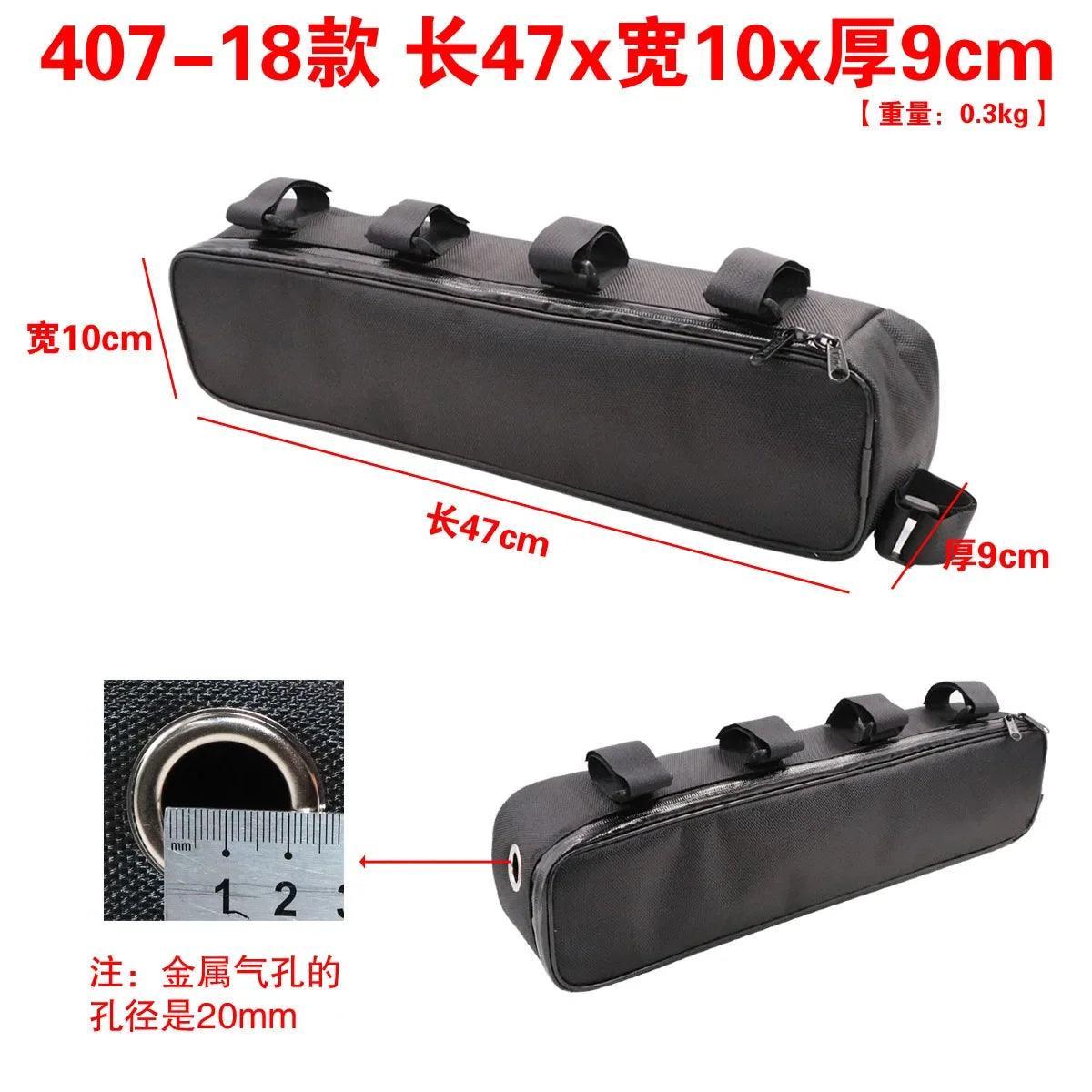 Bicycle Bike Tube Frame Pack Bag Case Battery li-ion Tool Box Storage MTB Ebike Hanging bike saddle bag - Franklyn & Page E-Bike Emporium