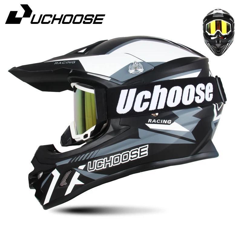 Adult & Kids Female Men Helmets Motocross Kask Cross Downhill Soporte Casco Off Road Racing Classic Motorcycle Enduro - Franklyn & Page E-Bike Emporium