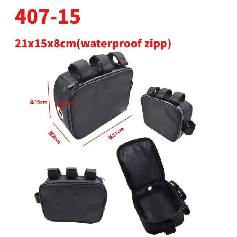 Bicycle Bike Tube Frame Pack Bag Case Battery li-ion Tool Box Storage MTB Ebike Hanging bike saddle bag - Franklyn & Page E-Bike Emporium