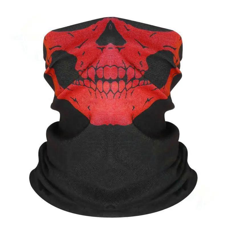 Bicycle Ski Skull Half Face Mask Ghost Scarf Multi Use Neck Warmer Cod Маска От Вируса Masque Tissu Mascara Para Rosto - Franklyn & Page E-Bike Emporium