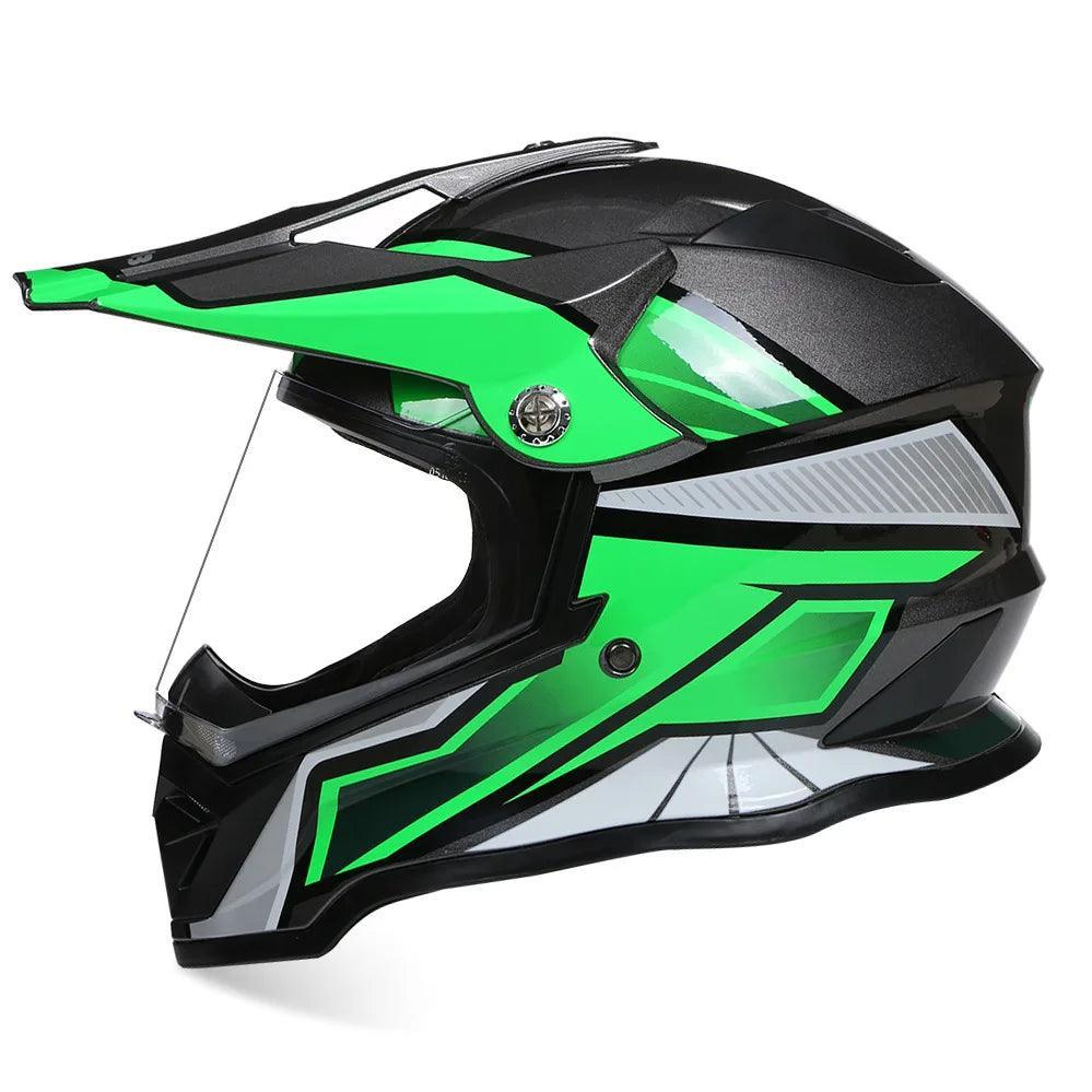 Off-Road Motorcycle Helmets Full Face Racing Bike Downhill ATV AM DH Cross Capacetes Motocross Casco Men Women DOT Approved