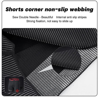 X-TIGER Men's Cycling Underwear Shorts 5D Padded Sports Riding Bike Bicycle MTB Liner Shorts with Anti-Slip Leg Grips