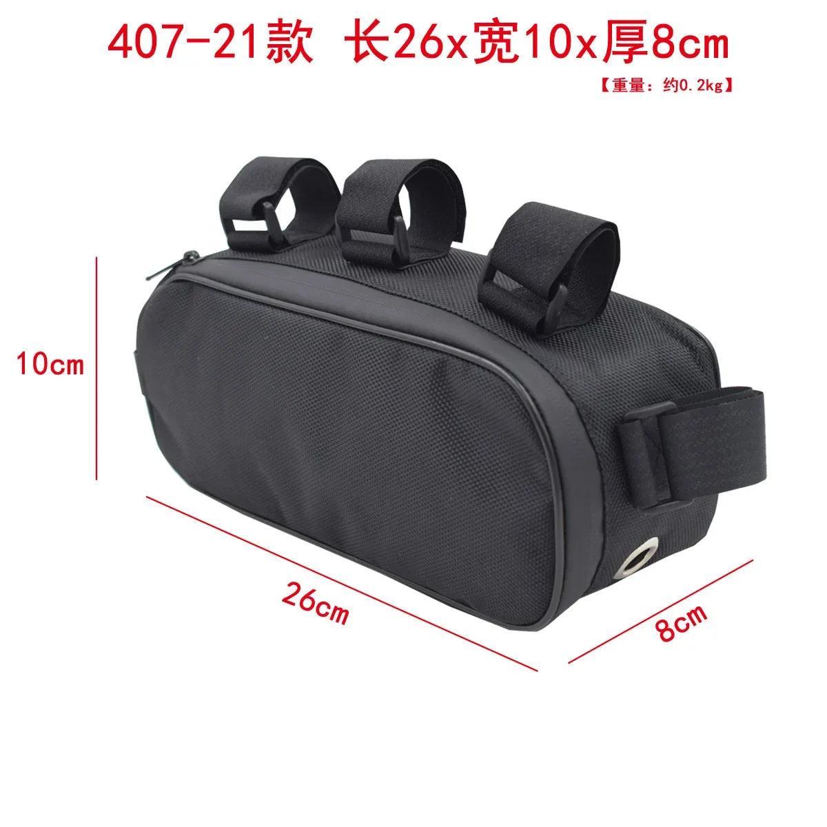 Bicycle Bike Tube Frame Pack Bag Case Battery li-ion Tool Box Storage MTB Ebike Hanging bike saddle bag - Franklyn & Page E-Bike Emporium
