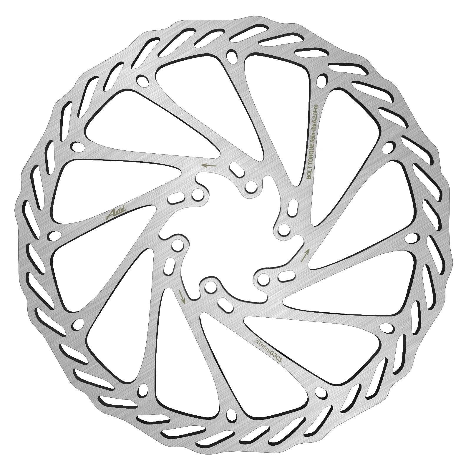 BUCKLOS G3CS Rotor 160MM 180MM 203MM Bicycle Disc Brake Rotor Bike Hydraulic Brakes Rotor High Strength Road MTB Rotors 160