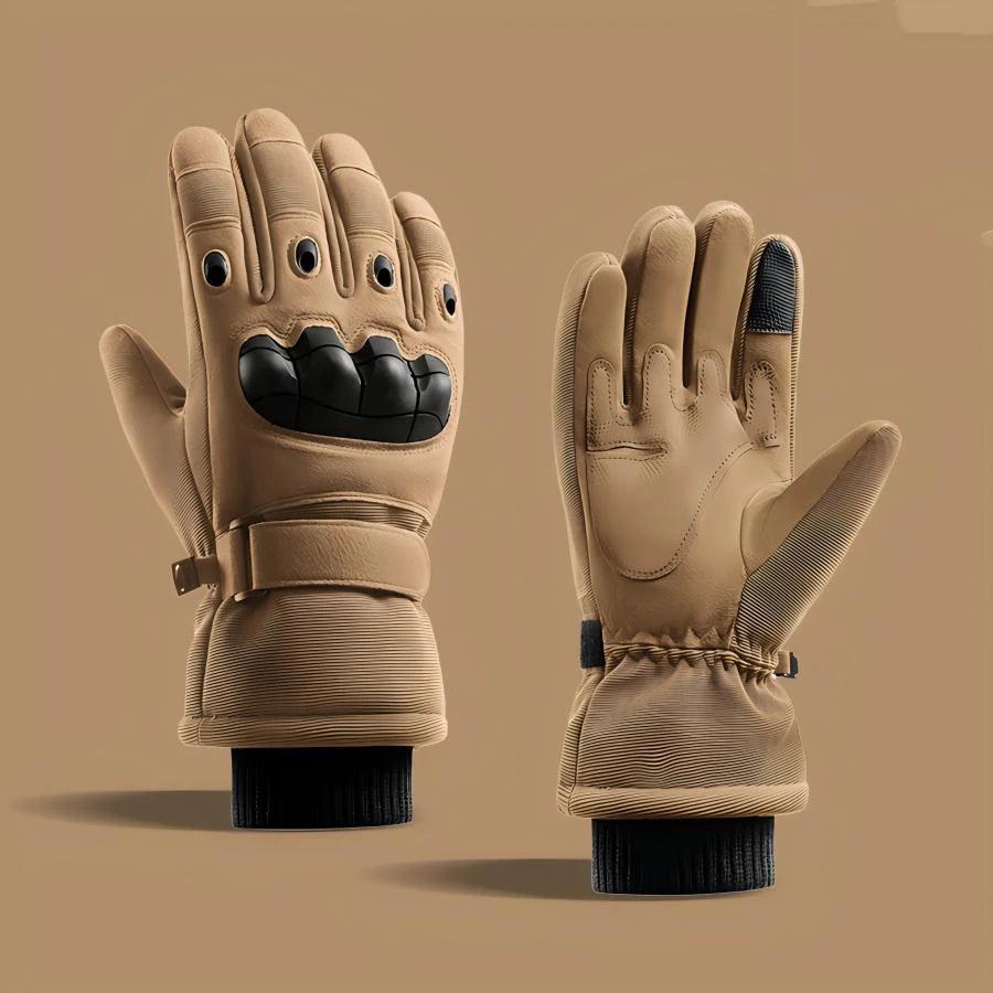 1Pair ColdProof Winter Gloves,Motorcycle Touchscreen Outdoor Hunting Protection Mountaineering Skiing Full Finger Gloves