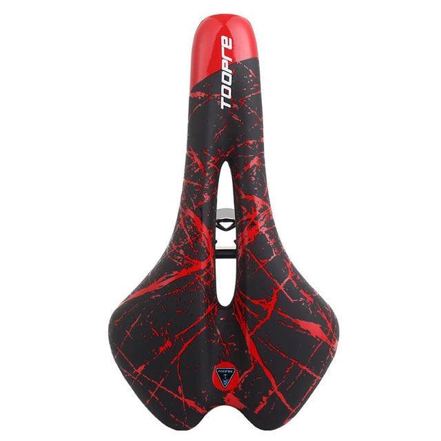 Bicycle Saddle MTB Mountain Road Bike Seat PU Leather Gel Filled Cycling Cushion Comfortable Shockproof Bicycle Saddle - Franklyn & Page Emporium
