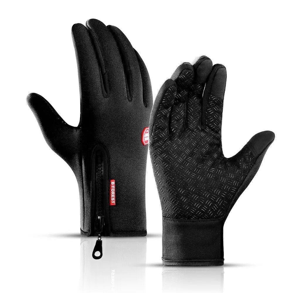 Warm Cycling Gloves Thermal Outdoor Sport Running Bicycle Ski Gloves for Camping Hiking Motorcycle Gloves Men