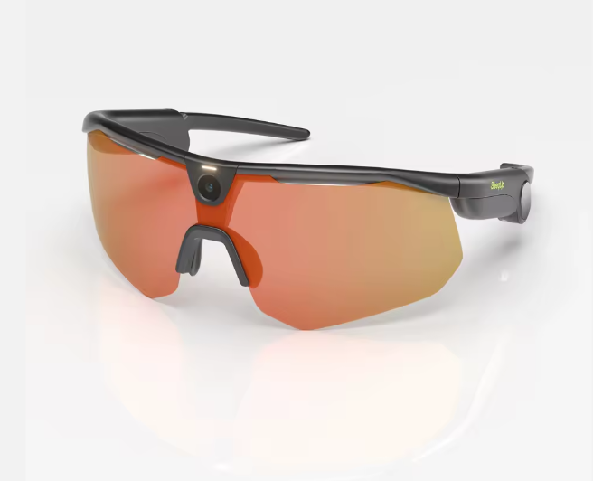 Smart AI Sports Glasses with HD Ultra-Wide Camera, Windproof Pro Goggles for Outdoor Cycling, Running & Action Sports
