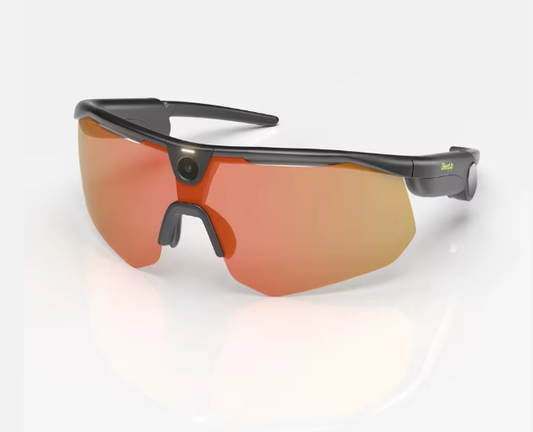 Smart AI Sports Glasses with HD Ultra-Wide Camera, Windproof Pro Goggles for Outdoor Cycling, Running & Action Sports