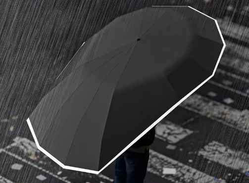 2025 New Enlarged Electric Vehicle Special Umbrella Foldable Shrinkable Reinforcement Super Wind-resistant Sunshade/Rain